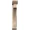 Ekena Millwork Imperial Slat Smooth Bracket w/ Offset Brace, Douglas Fir, 5 1/2"W x 30"D x 34"H BKT0604X30X34IMP06SDF - alternate 2